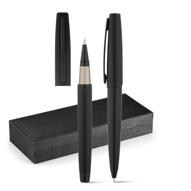 BENTON. Roller pen and ball pen set