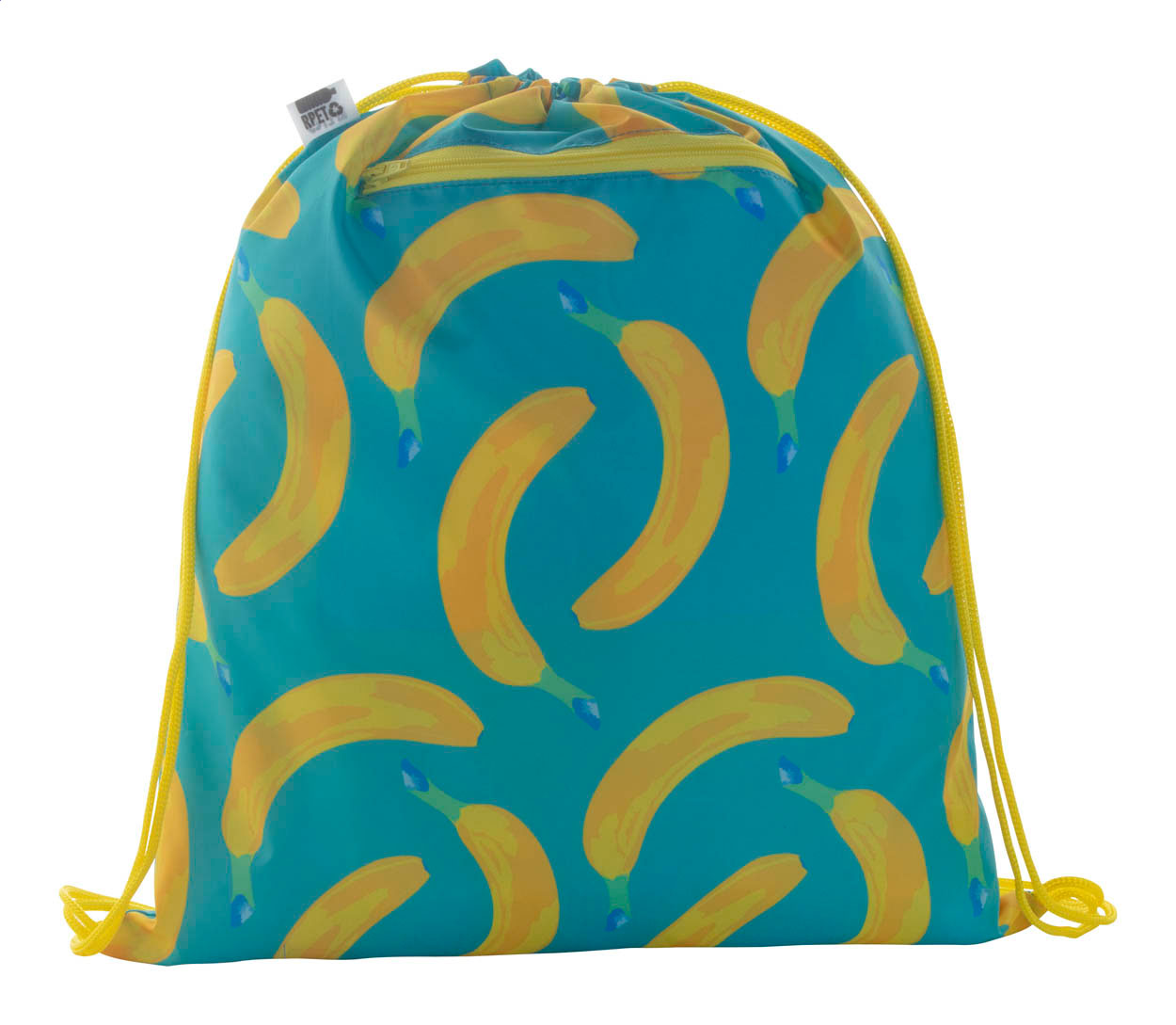 CreaDraw Zip RPET custom drawstring bag