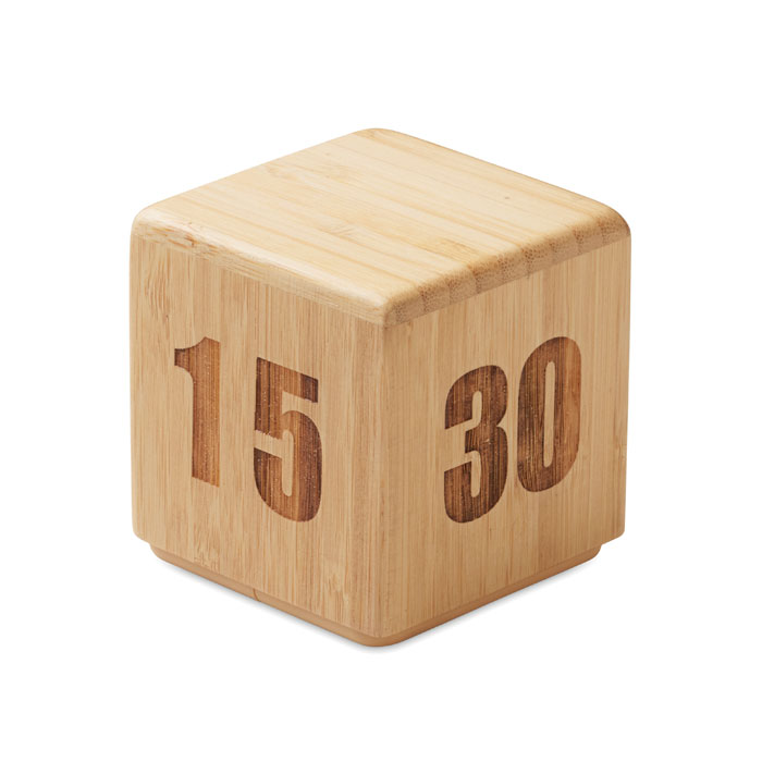 Bamboo twist snooze timer