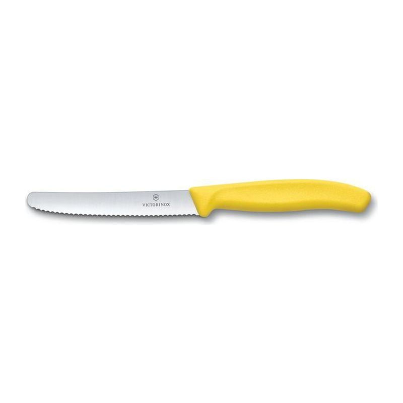 Tomato and sausage knife