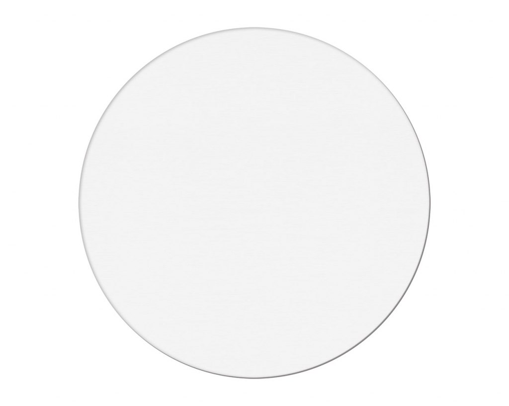 WHITE DISC FOR SUBLIMATION diam.150mm