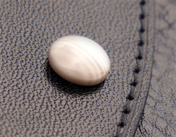 Striped flint decoration