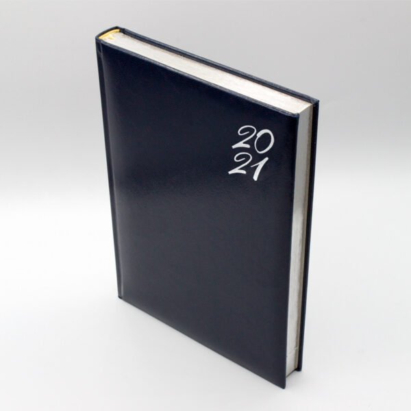 AGENDA 460 NEW KARACHI SILVER NERO, ZILNICA 15x21 cm