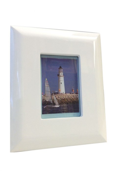 PHOTOFRAME WHITE PARTIALLY FLAT 150X200