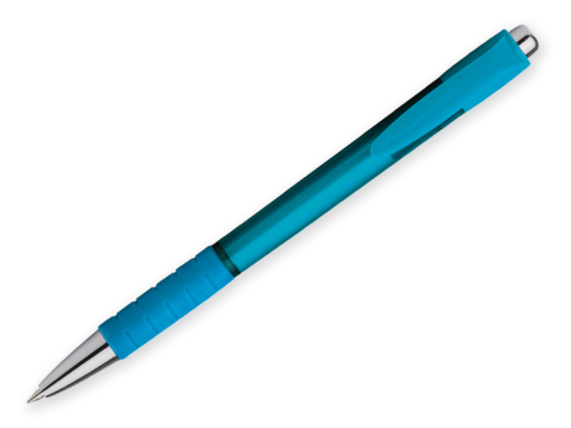 REMEY plastic ball pen, blue refill, Turquoise