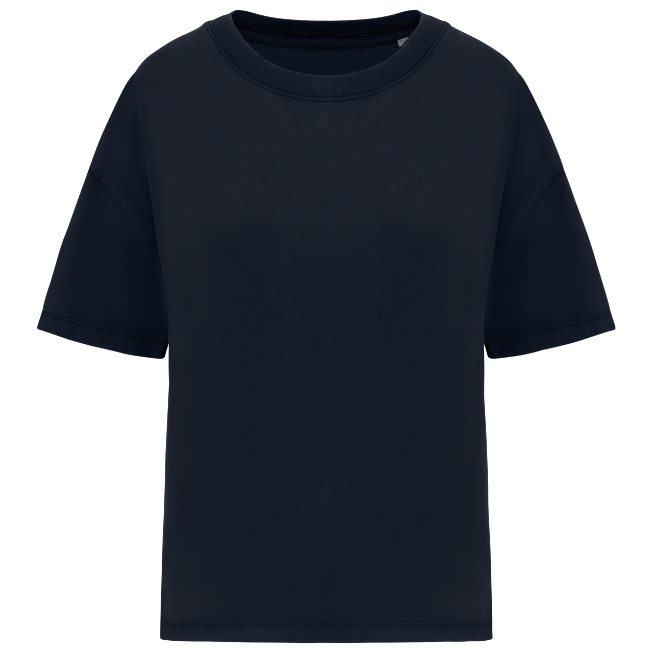 LADIES’ WASHED EFFECT OVERSIZED T-SHIRT