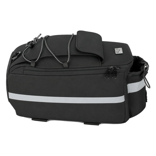 Bicycle Thermal Bag 9 L, 3 mm Foam Insulation, Reflective Strip, External Pocket,1