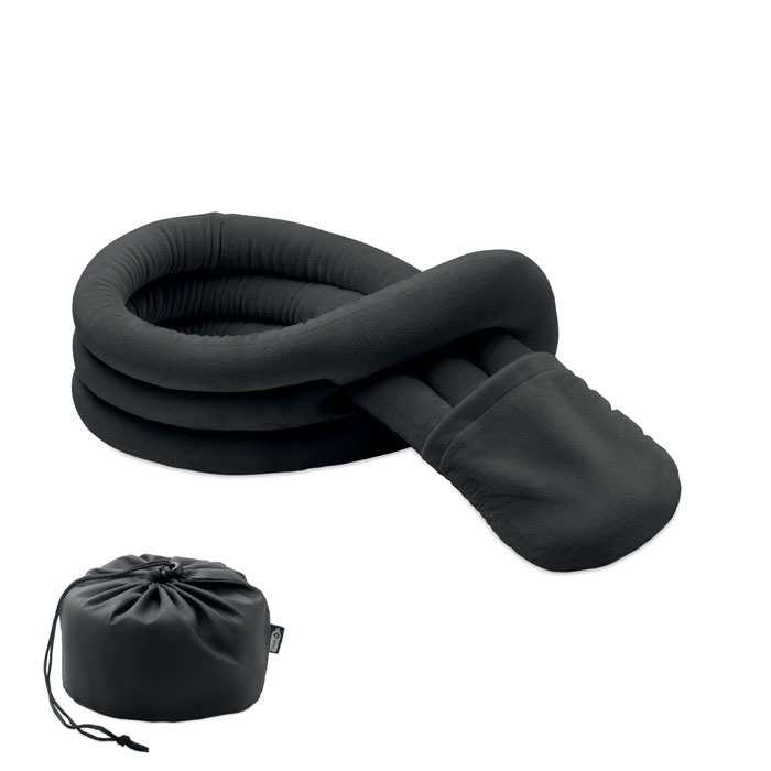 Bendable roll travel pillow