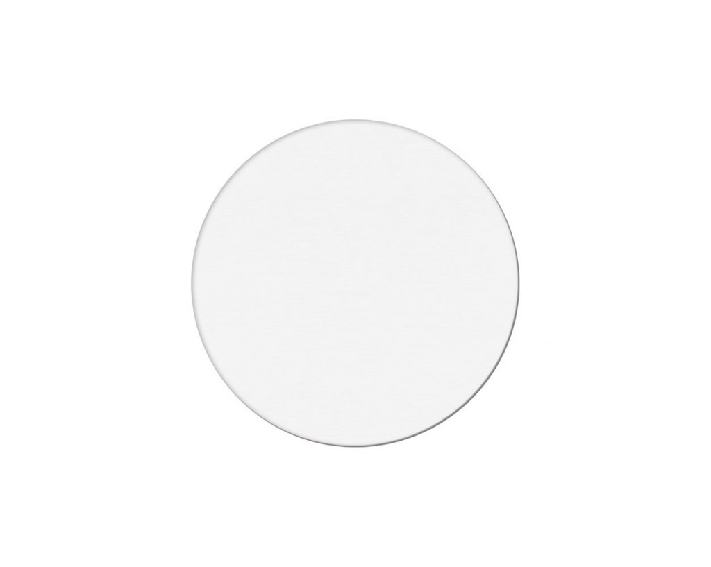 WHITE DISC FOR SUBLIMATION diam.100mm