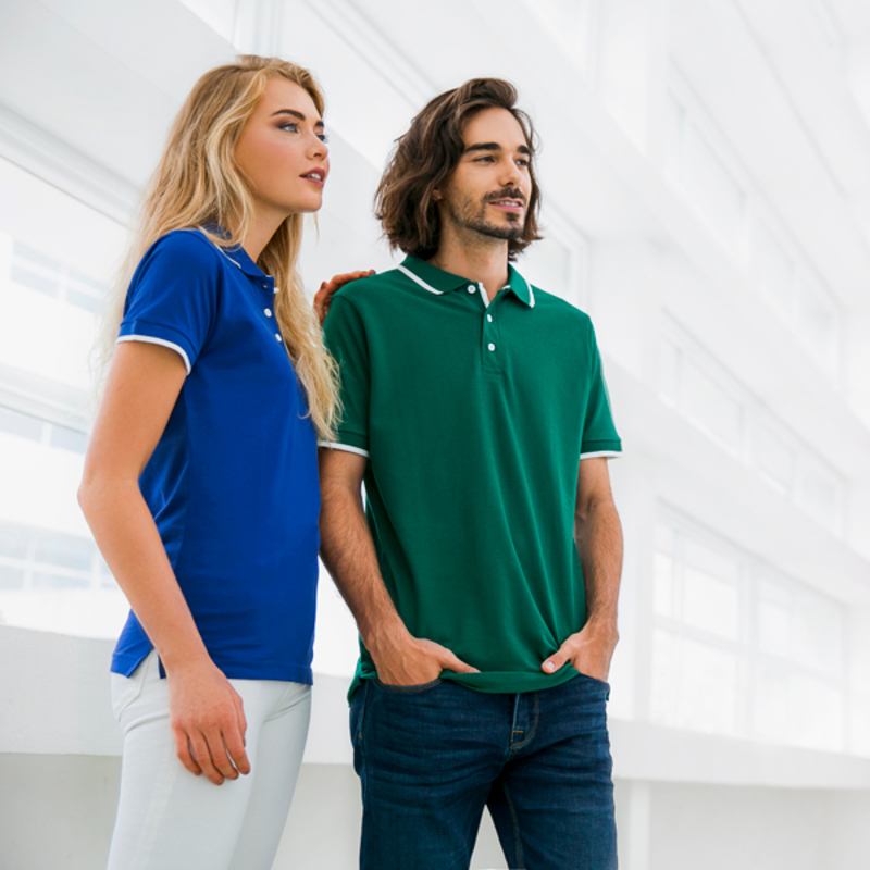 ROME WOMEN. Women's slim fit polo shirt