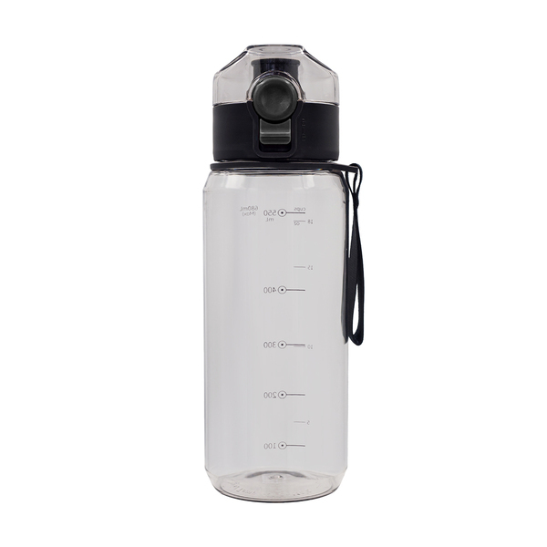 H2O tritan bottle 680 ml, black