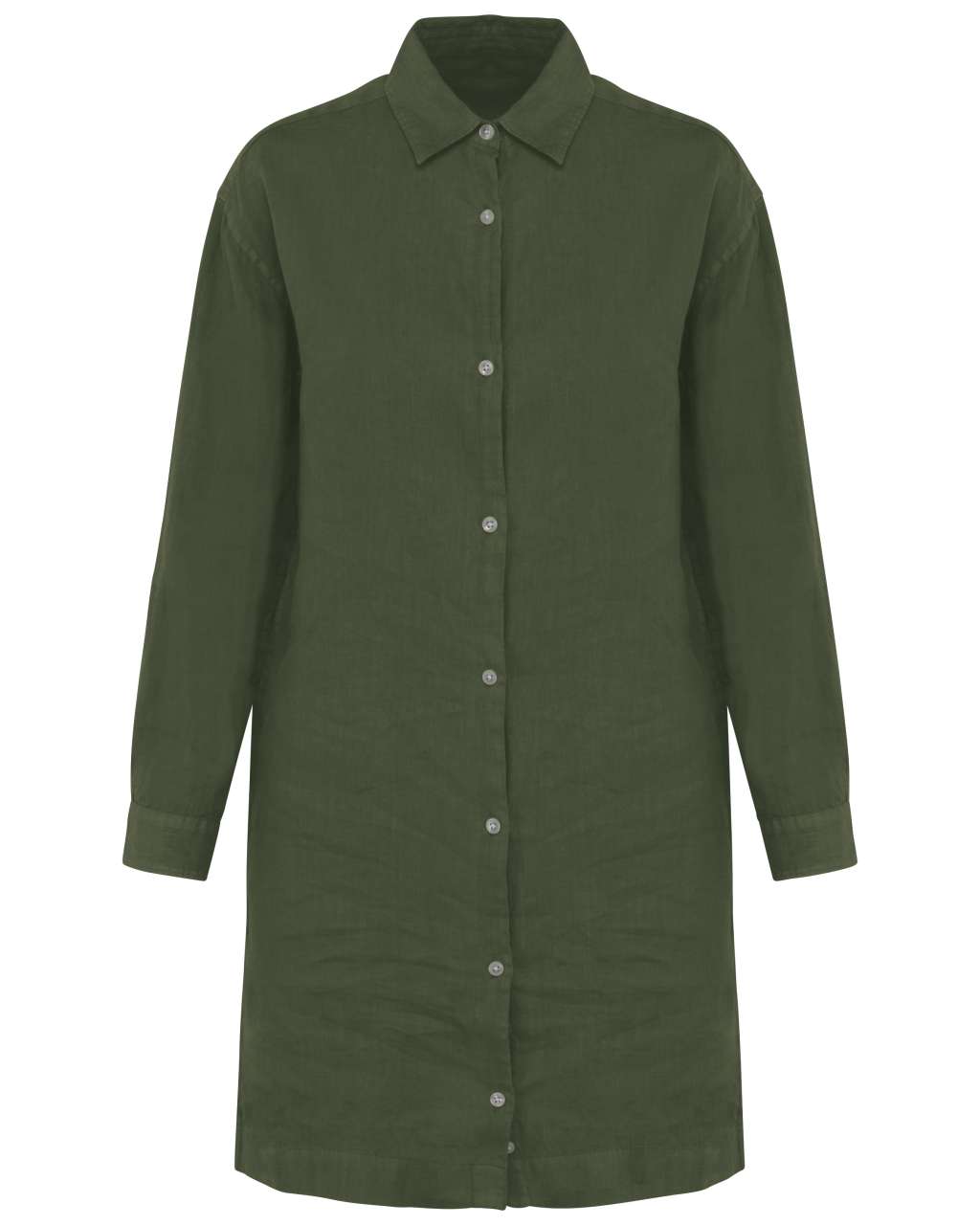 LADIES' LINEN DRESS SHIRT