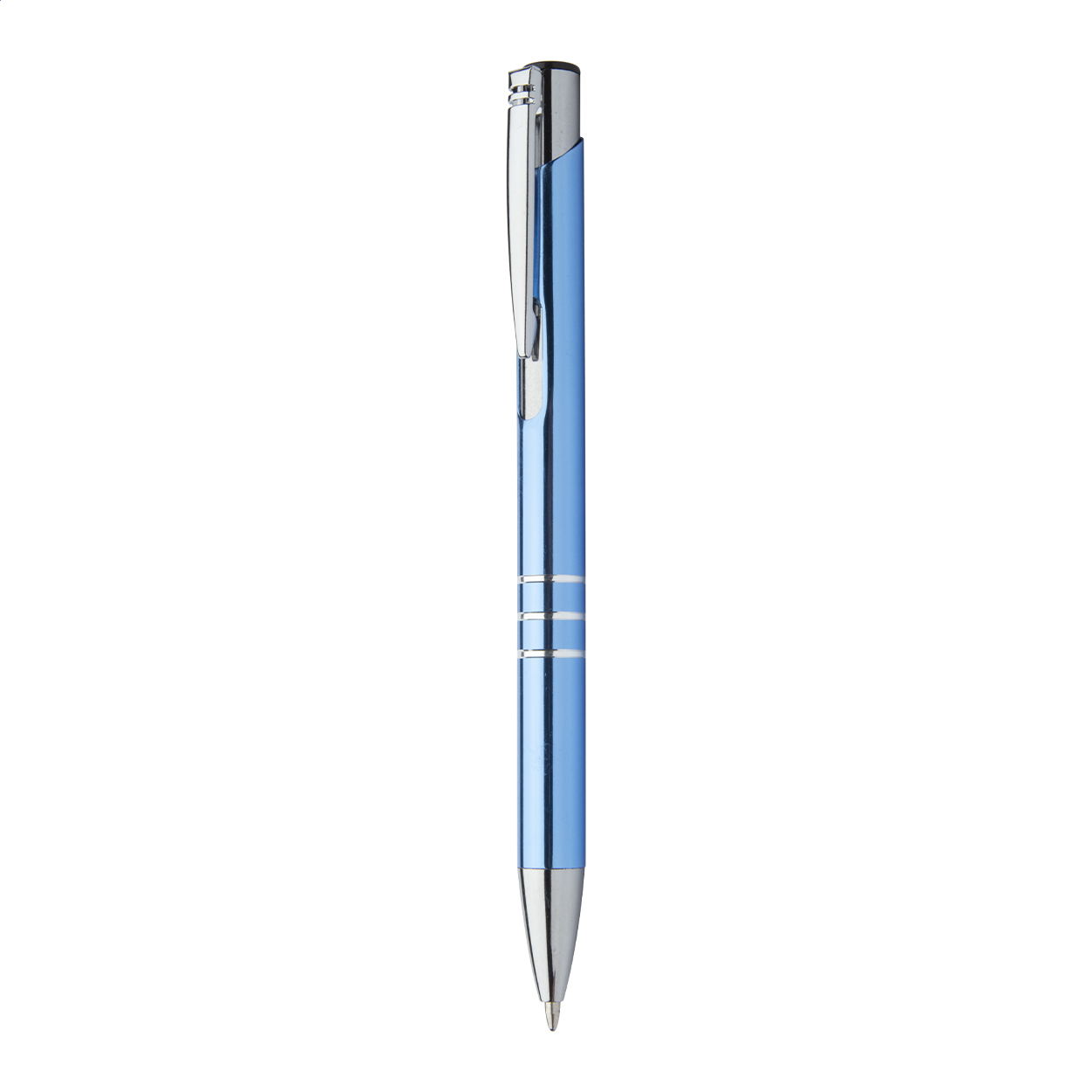 Channel Black ballpoint pen
