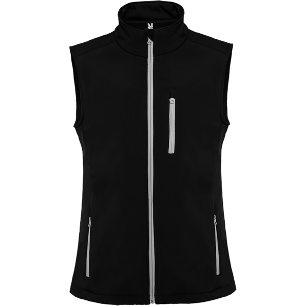 NEVADA SOFTSHELL VEST S/3XL BLACK