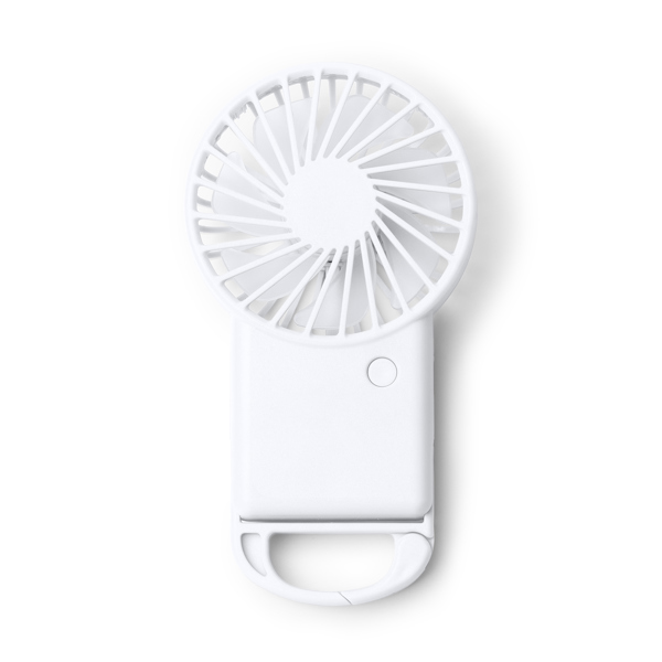 HAND FAN GIZA WHITE