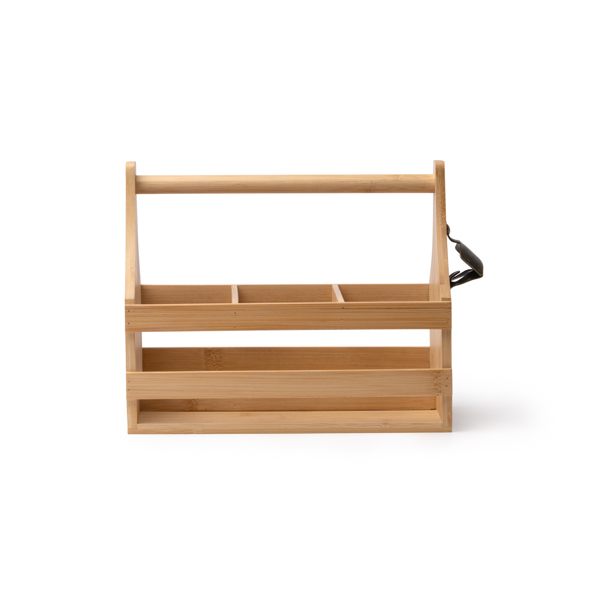 BOTTLE RACK GUTI GREIGE