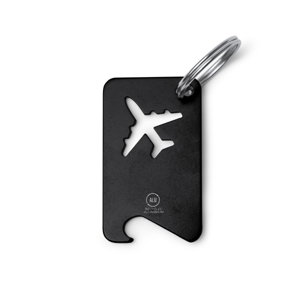 KEYCHAIN FLAPIK BLACK