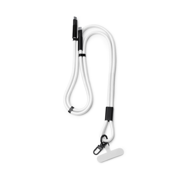 LANYARD CABLE DENKI WHITE
