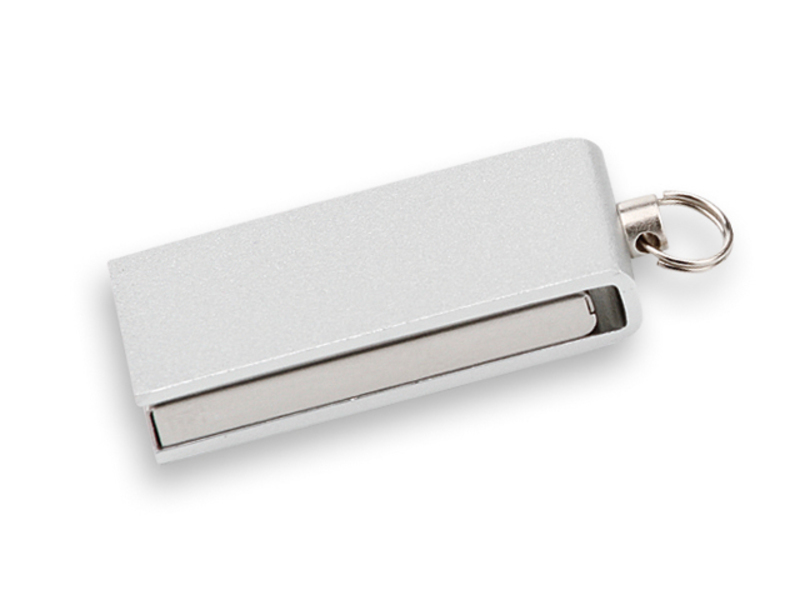 USB FLASH 32 aluminium USB FLASH 4 GB, interface 2.0, Satin silver