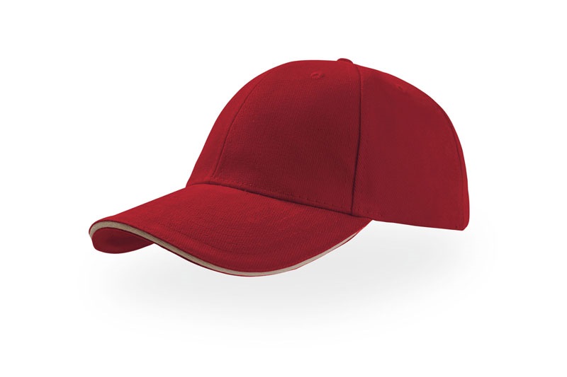 Liberty Sandwich cap, burgundy with white sandwich