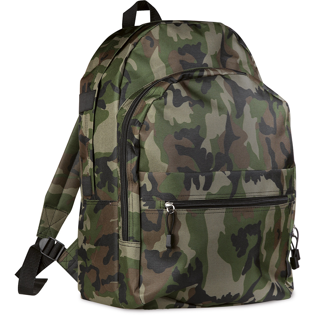 with two wide front compartments
