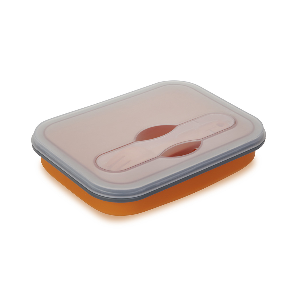 with one extensible silicone compartment