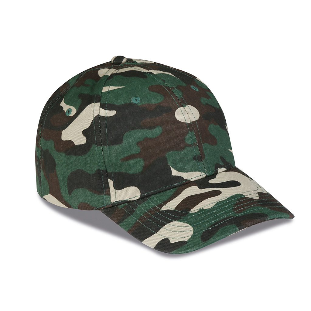 pre-curved rigid visor and adjustable velcro fastener.