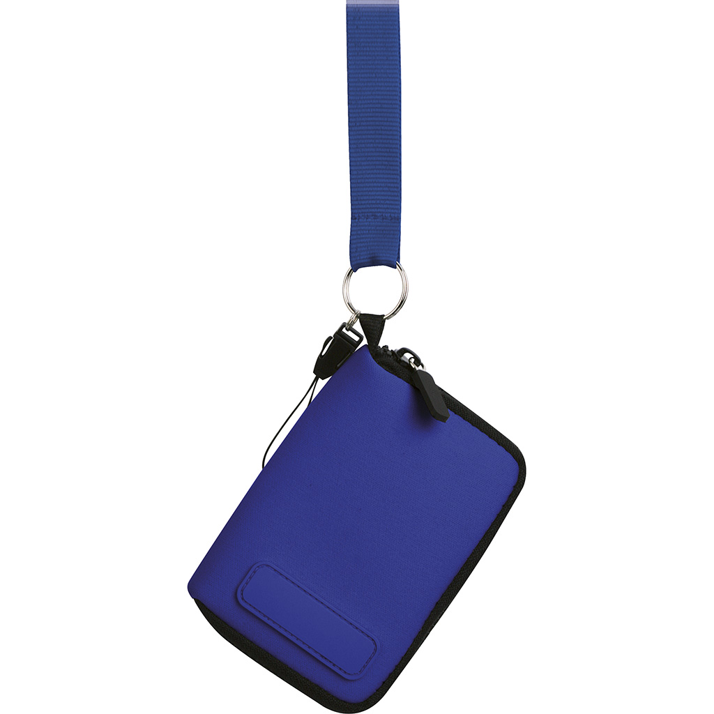 useful hanging case with zip fastener