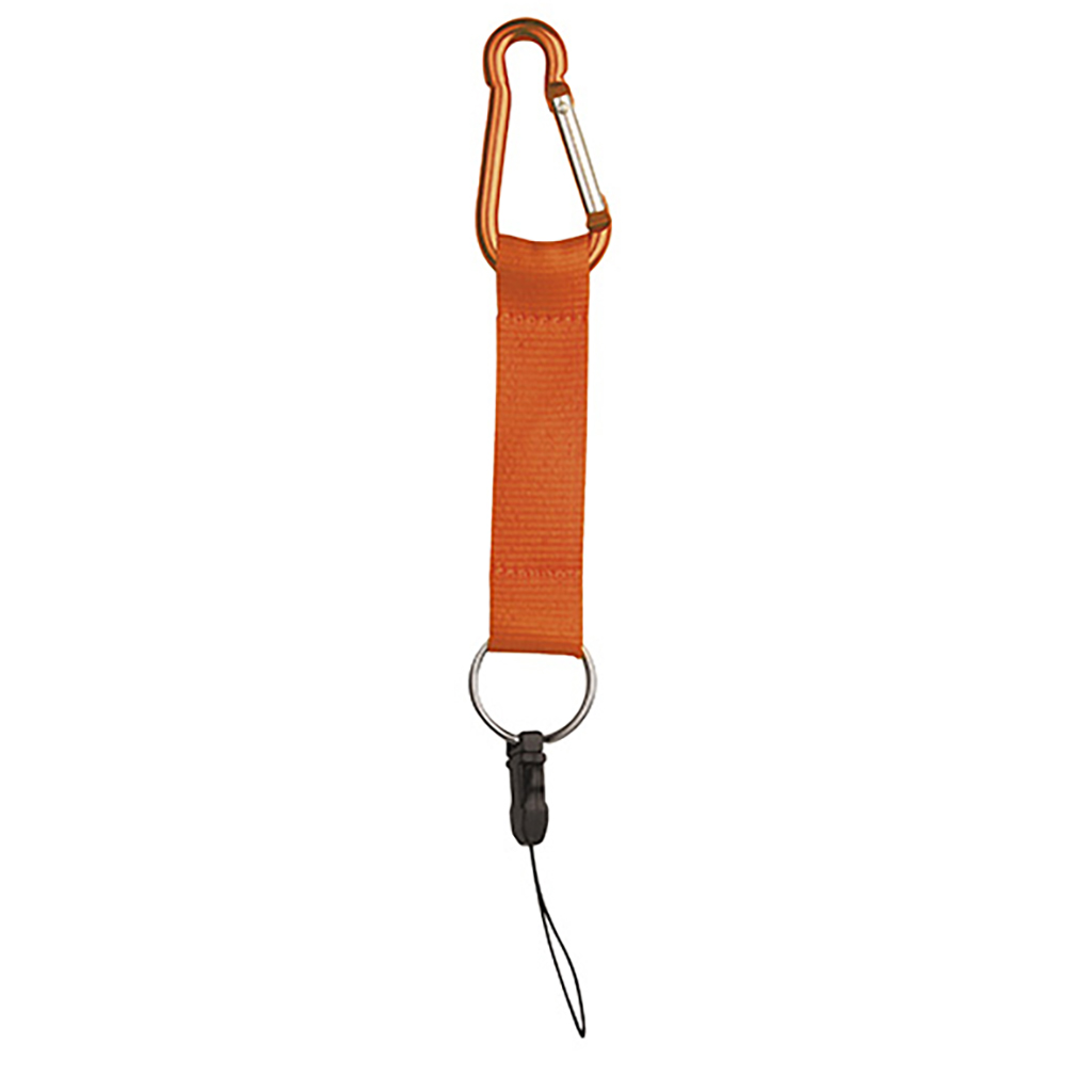 with key chain ring and detachable phone ring