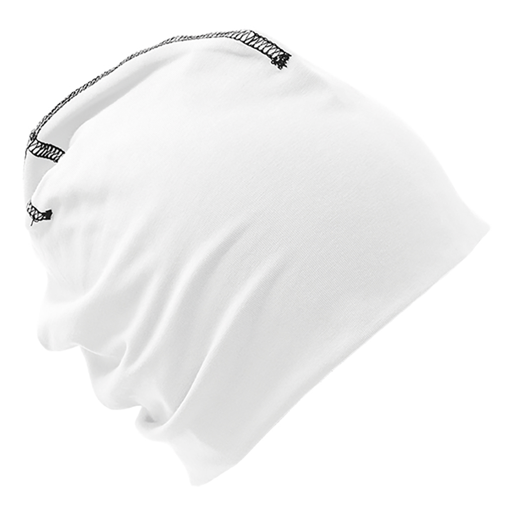 with contrast colour seam.