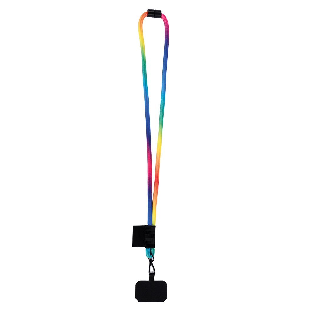 thick tubular lanyard with plastic safety breakaway