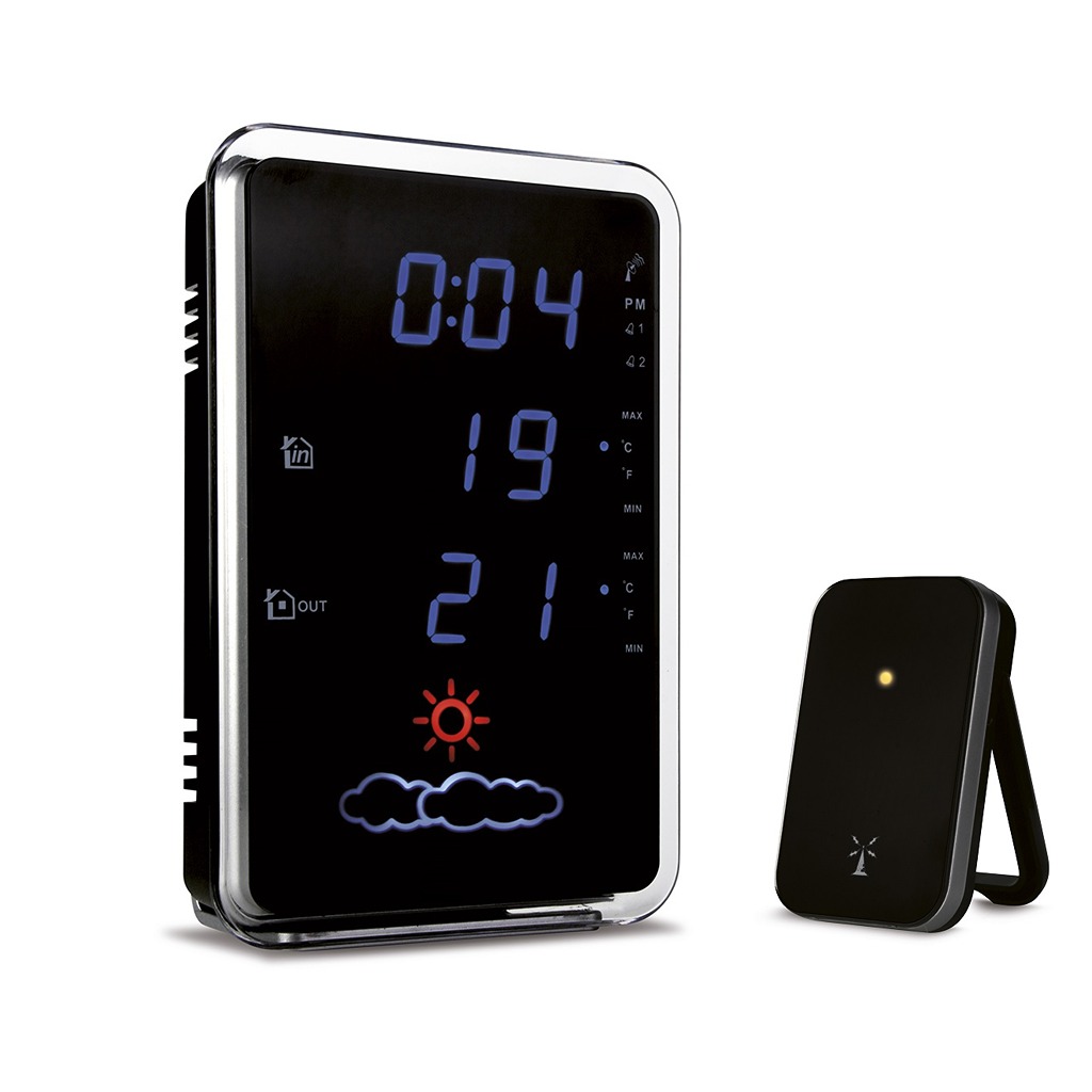 with led display for which it is possible to choose two brightness levels and with auto power-off display to save battery life