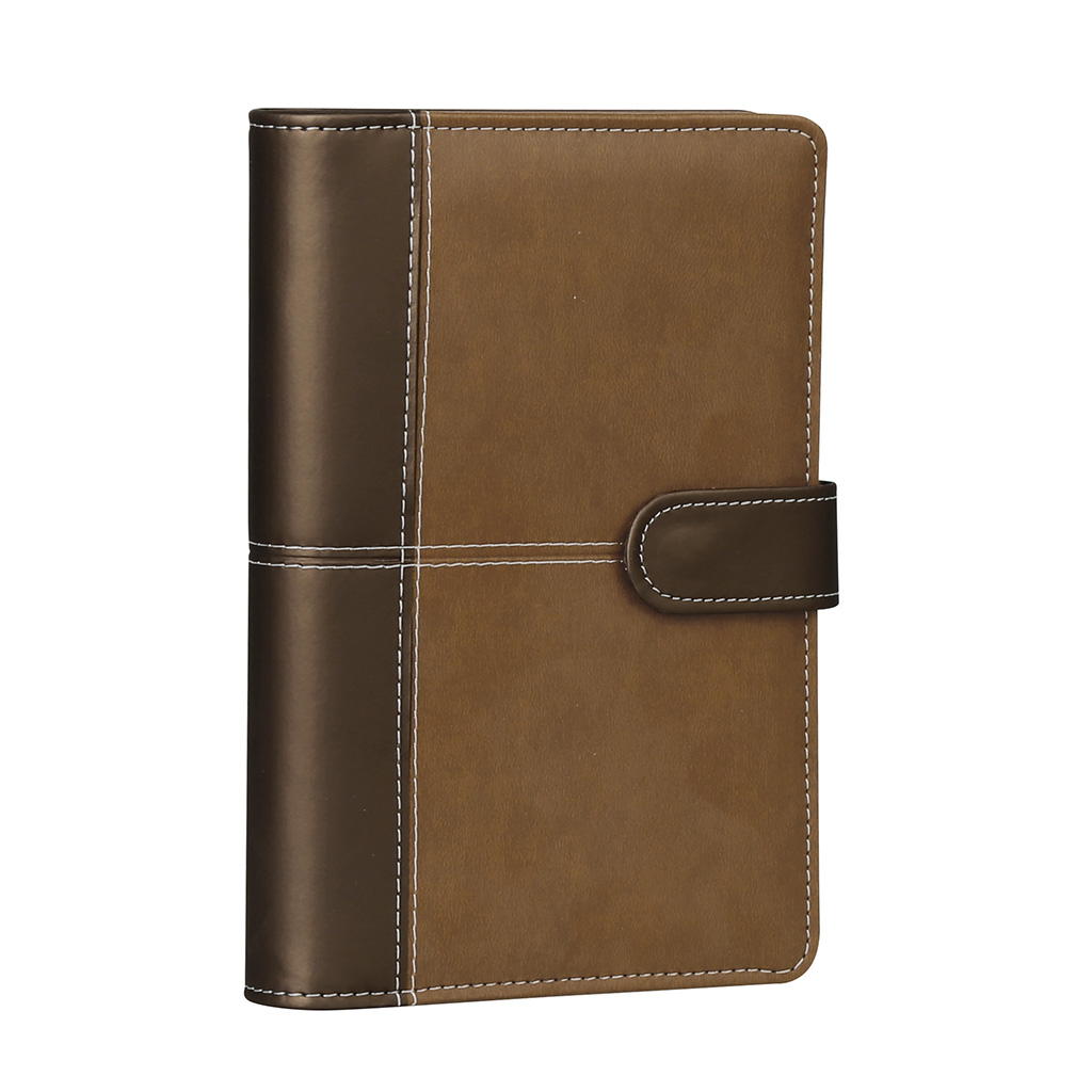 with plastic pen and pockets for cards and documents