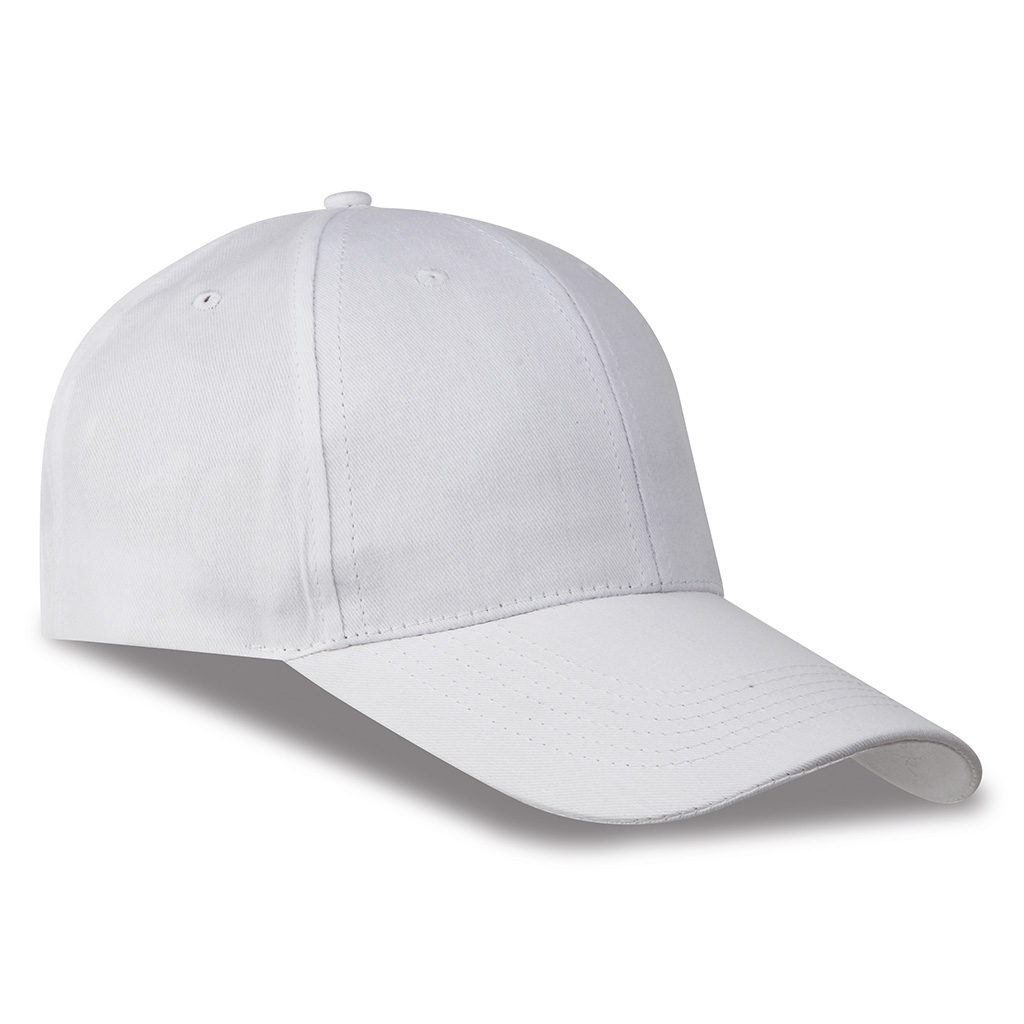 with long and pre-curved visor