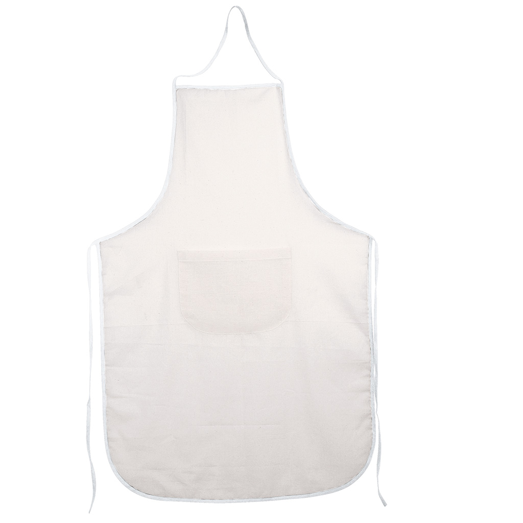 100% cotton with border and central pocket.