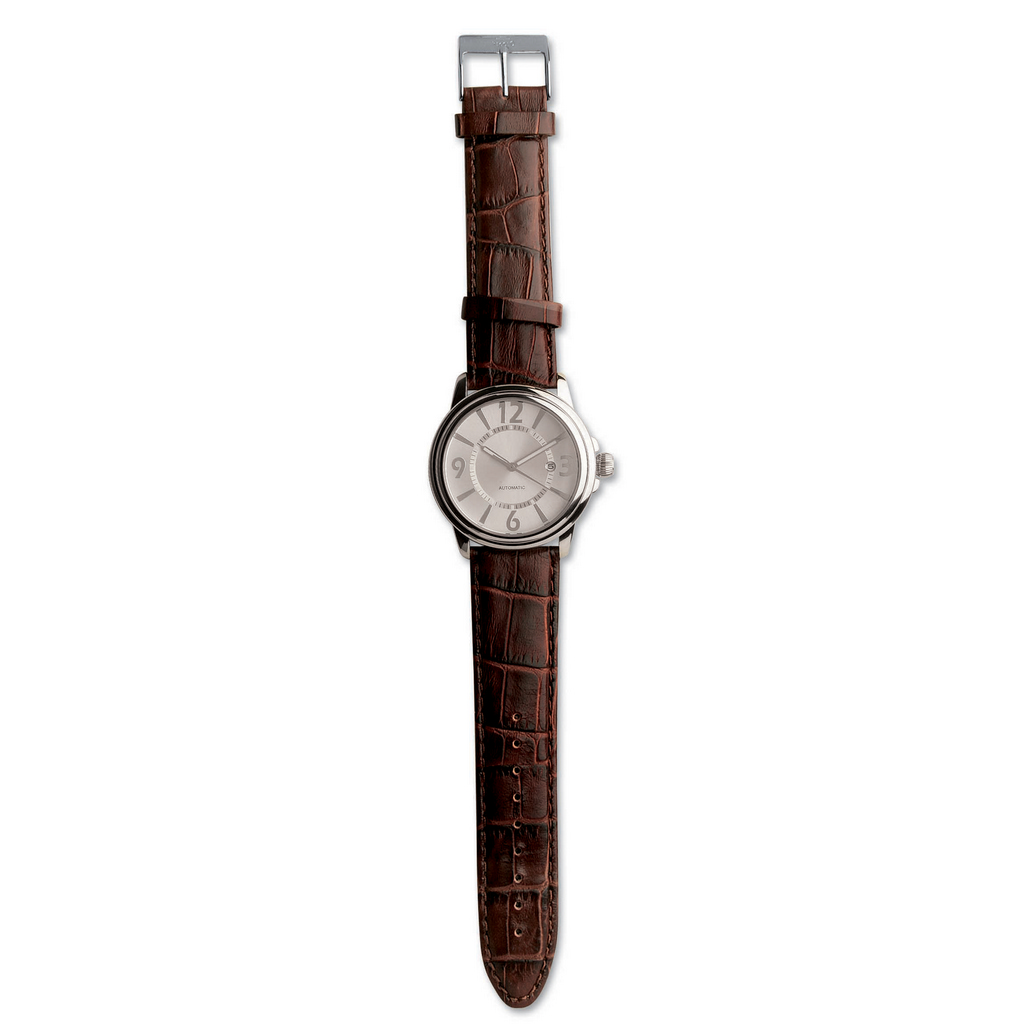 Automatic men's with raised indexes