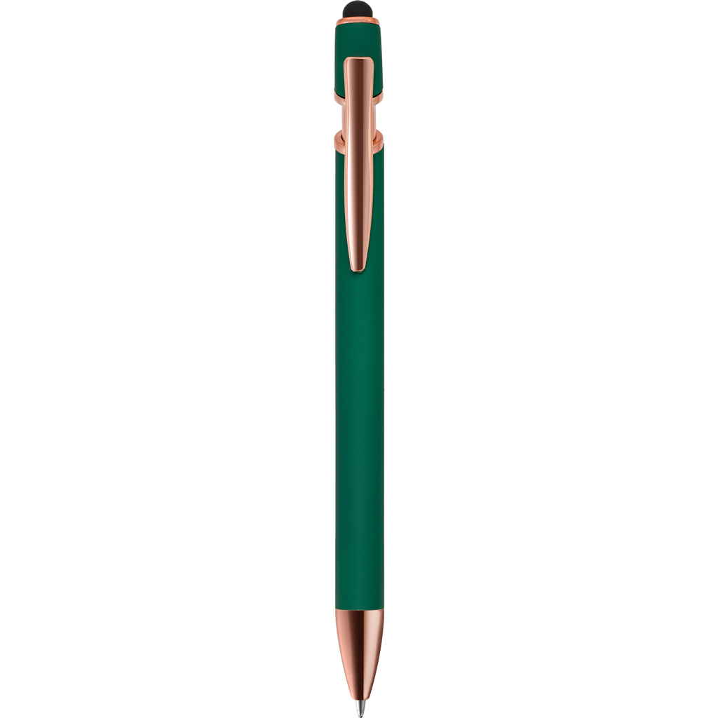 aluminium barrel with soft touch rubber coating
