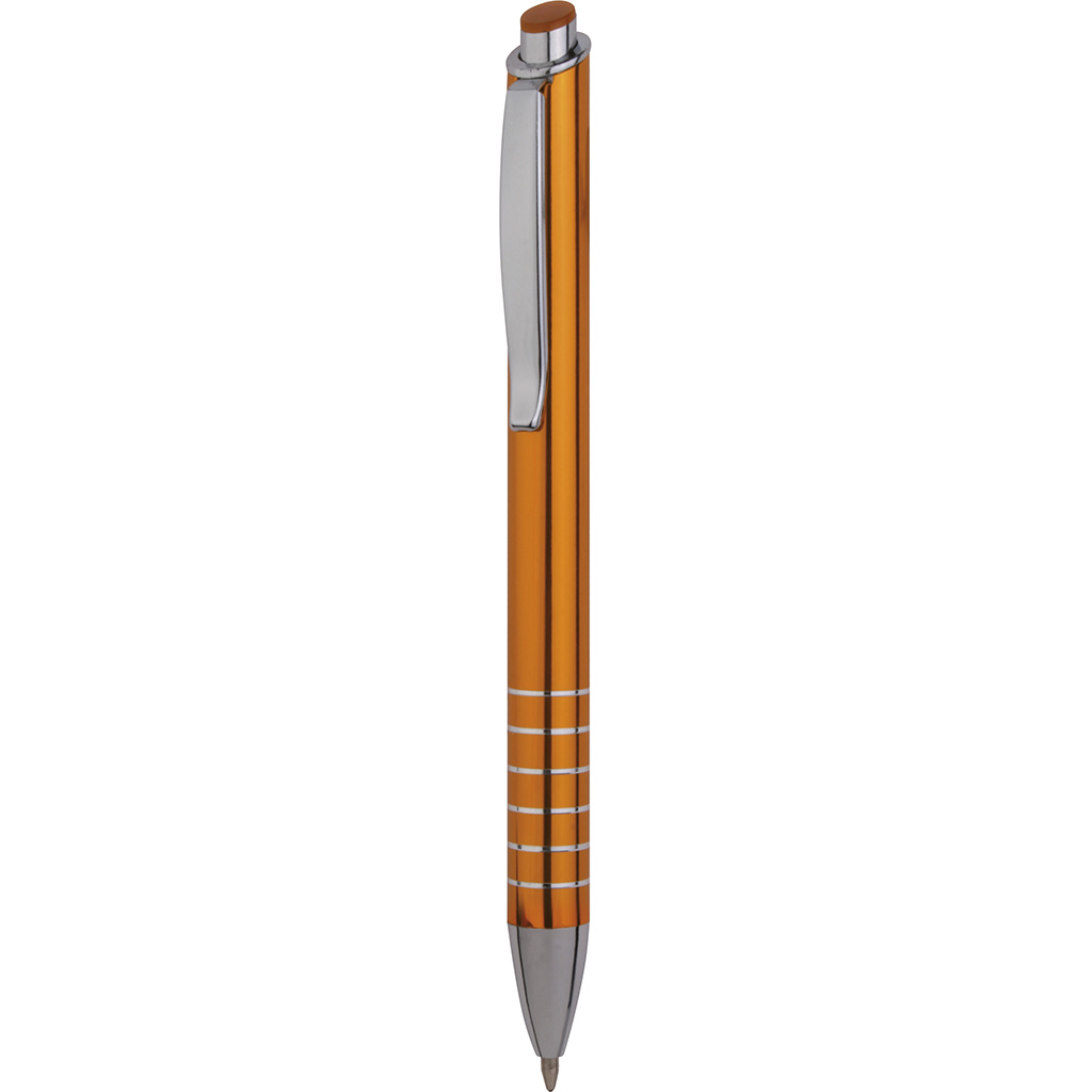 aluminium barrel with metal tip and clip