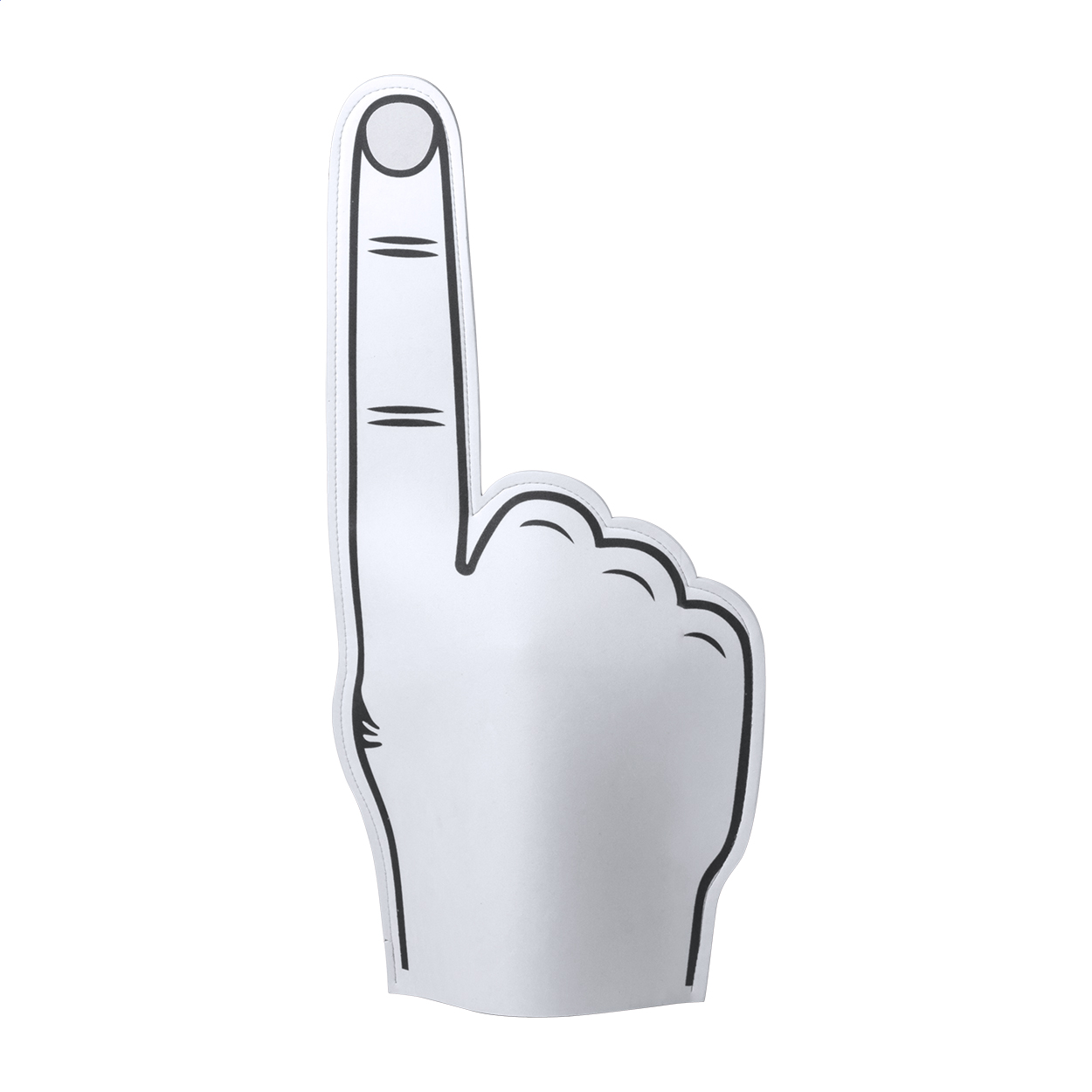 Fanly cheering hand
