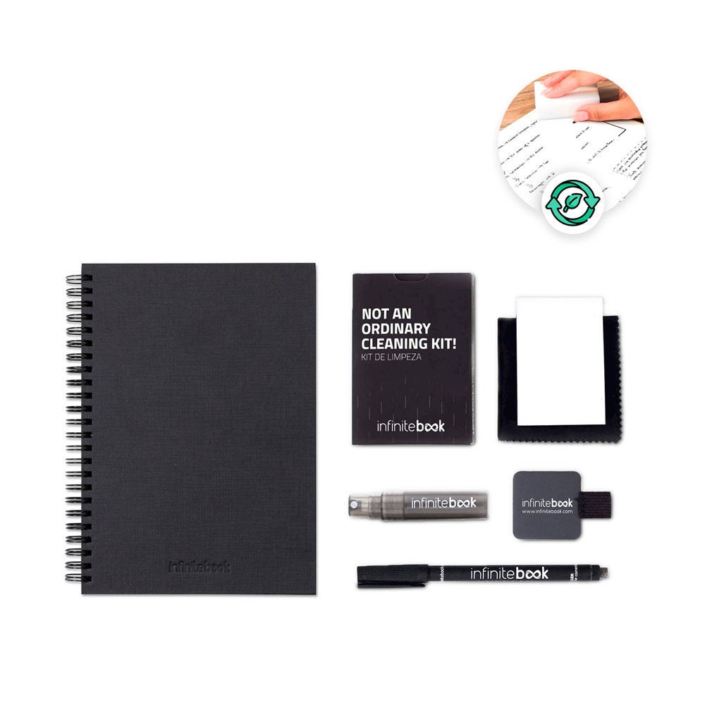 STARTER KIT INFINITEBOOK A5 PLANNER TEXTURE. Kit comprising 
