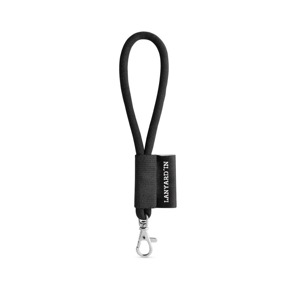 75090. SET Lanyard TUBE Short (Ø 7 mm) with Hook Trigger Snap 9 mm