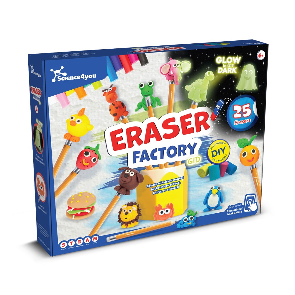 RUBBER FACTORY. Rubber factory ideal for children