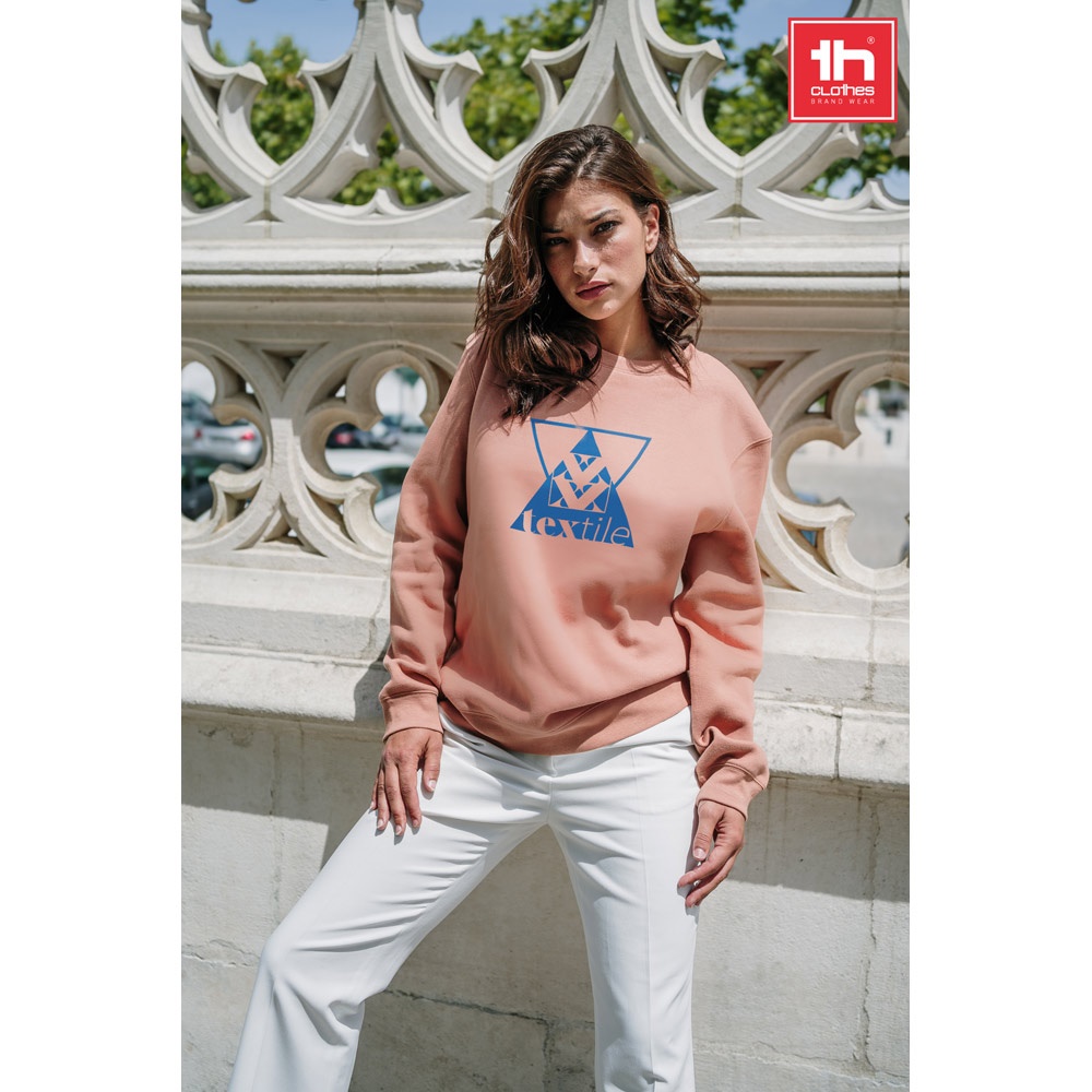 THC DELTA. Sweatshirt (unisex) in cotton and polyester