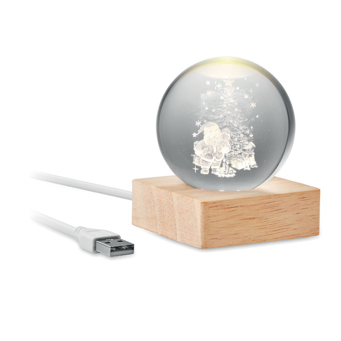 Christmas LED glass ball