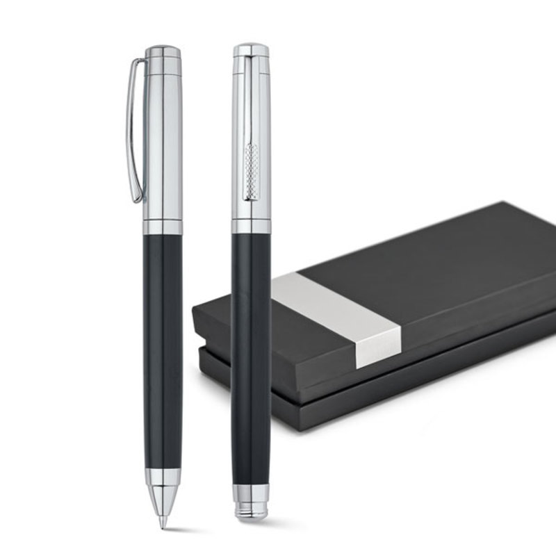 ZAIRE. Roller pen and ball pen set