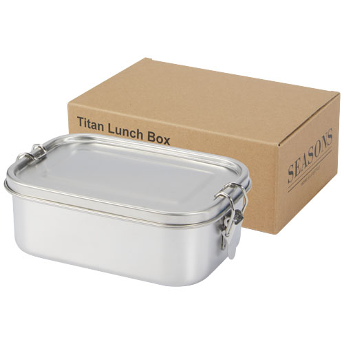 Titan 750 ml recycled stainless steel lunch box