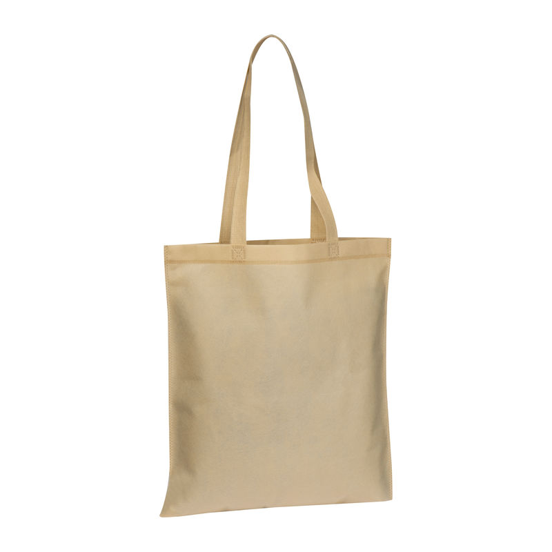 Non-woven bag with long handles