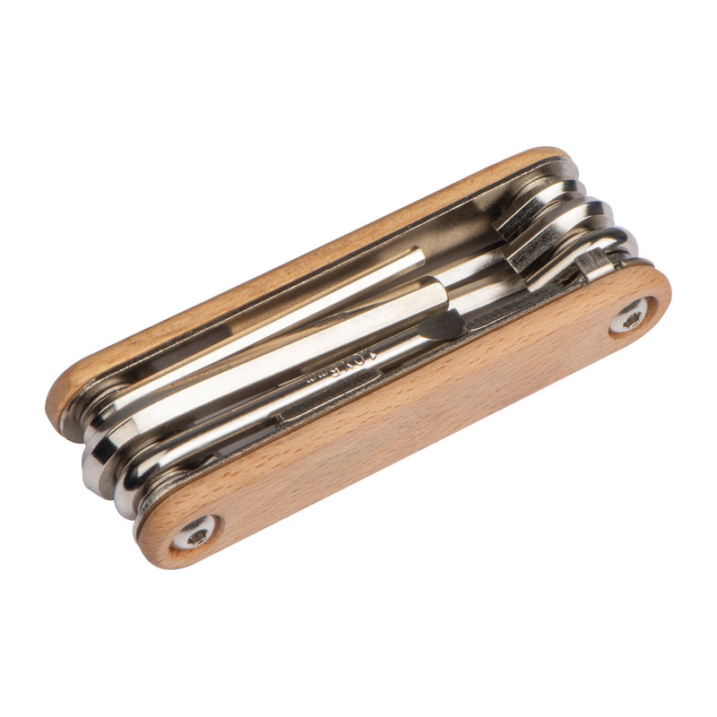 Bicycle ool in wooden casing