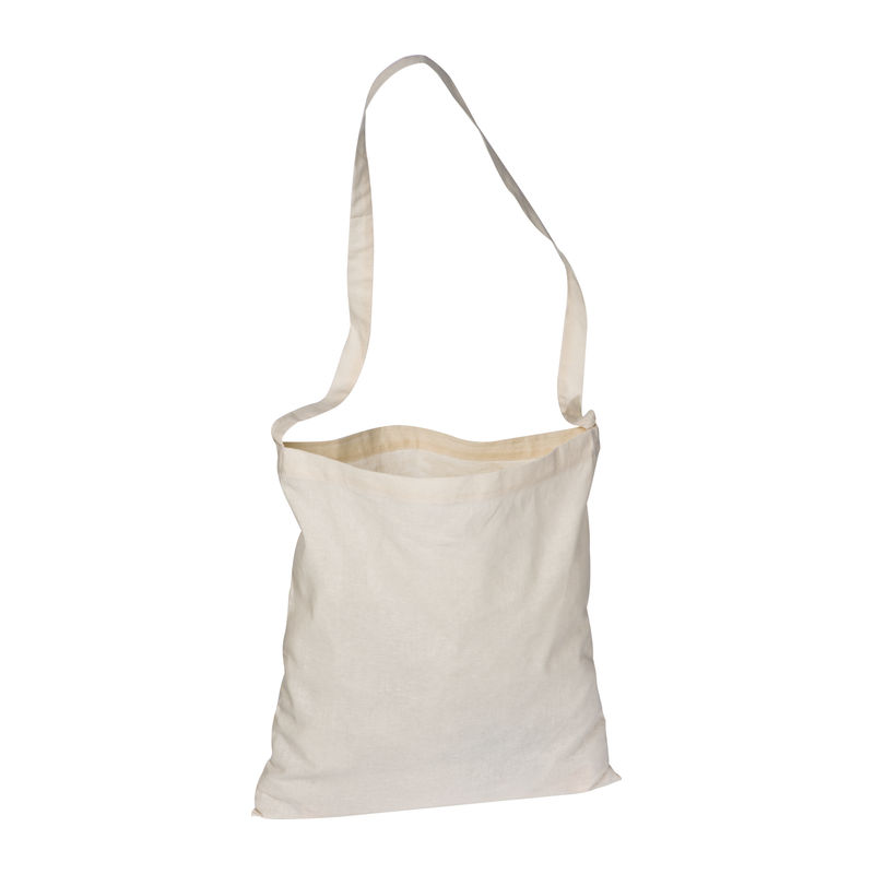 Cotton bag with long handles