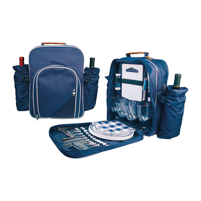 Picknic backpack for 4 people